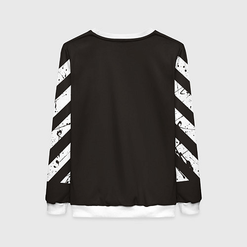 Женский свитшот Off-White: Dangerous / 3D-Белый – фото 2