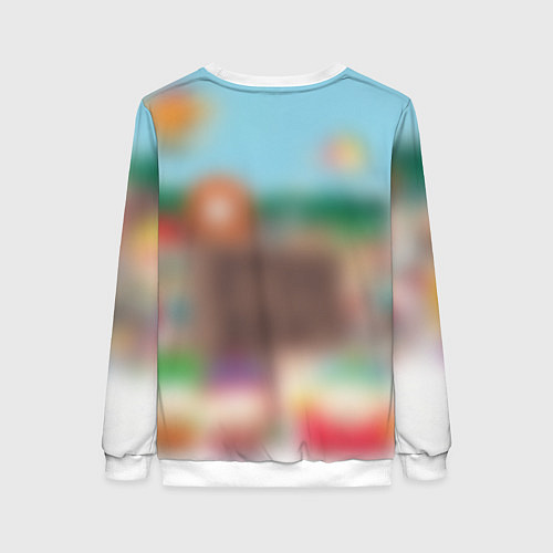 Женский свитшот Южный Парк / 3D-Белый – фото 2