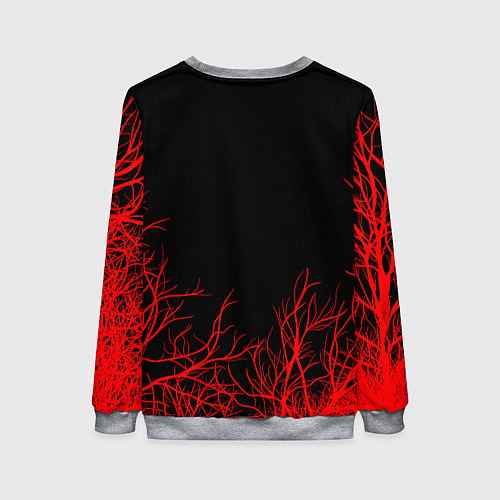 Женский свитшот SILENT HILL / 3D-Меланж – фото 2