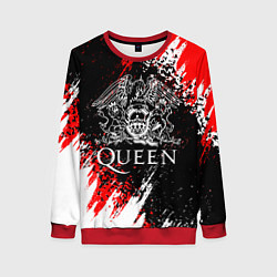 Свитшот женский QUEEN, цвет: 3D-красный