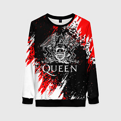 Свитшот женский QUEEN, цвет: 3D-черный