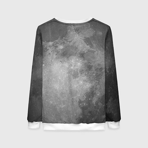 Женский свитшот ЛУНА / 3D-Белый – фото 2