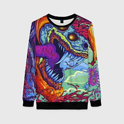 Свитшот женский HYPERBEAST, цвет: 3D-черный