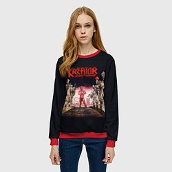 Свитшот женский Kreator 16, цвет: 3D-красный — фото 2