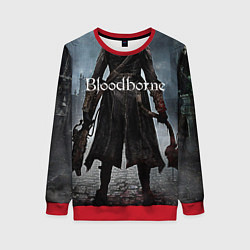 Свитшот женский Bloodborne, цвет: 3D-красный