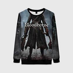 Свитшот женский Bloodborne, цвет: 3D-черный