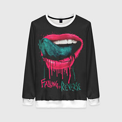 Свитшот женский Falling in Reverse, цвет: 3D-белый