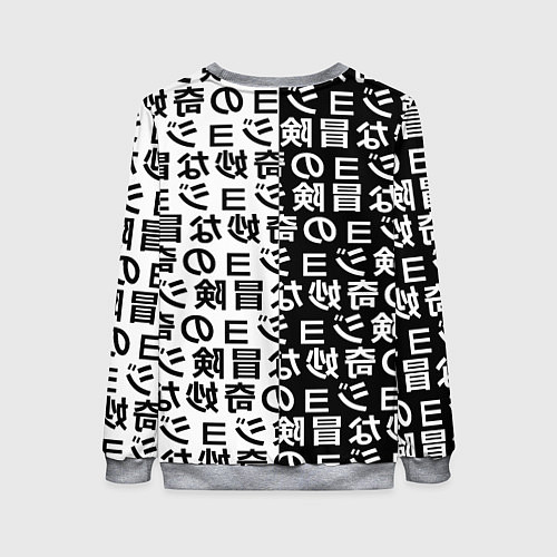 Женский свитшот JOJOS BIZARRE ADVENTURE / 3D-Меланж – фото 2