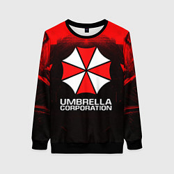 Свитшот женский UMBRELLA CORP, цвет: 3D-черный