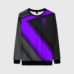 Свитшот женский Juventus F C, цвет: 3D-черный