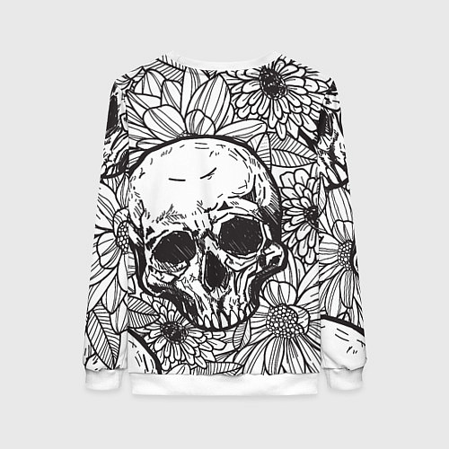 Женский свитшот Megadeth / 3D-Белый – фото 2