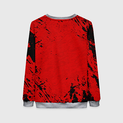 Женский свитшот BLOODBORNE / 3D-Меланж – фото 2