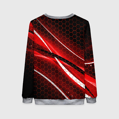 Женский свитшот RUST / 3D-Меланж – фото 2