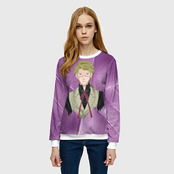 Свитшот женский Куникида Доппо, цвет: 3D-белый — фото 2