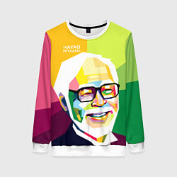 Женский свитшот Hayao Miyazaki