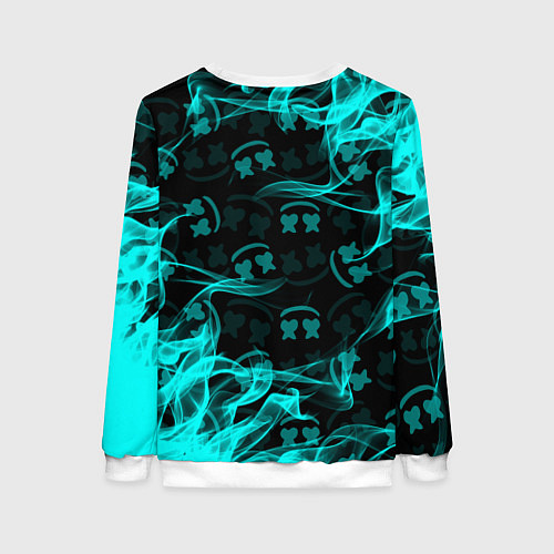 Женский свитшот Fortnite Marshmello / 3D-Белый – фото 2