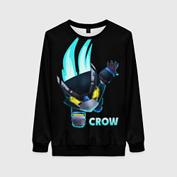 Женский свитшот Brawl Stars CROW