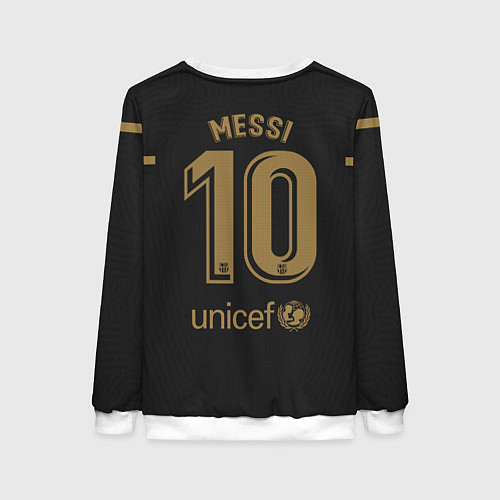 Женский свитшот Messi away 20-21 / 3D-Белый – фото 2