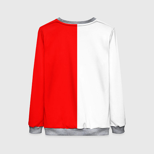 Женский свитшот HONDA / 3D-Меланж – фото 2