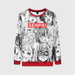 Свитшот женский SENPAI, цвет: 3D-красный