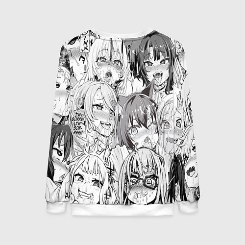 Женский свитшот SENPAI / 3D-Белый – фото 2