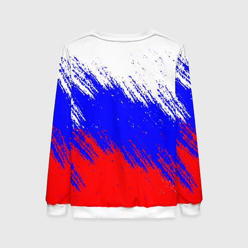 Женский свитшот Россия / 3D-Белый – фото 2