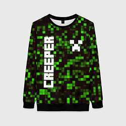 Женский свитшот MINECRAFT CREEPER