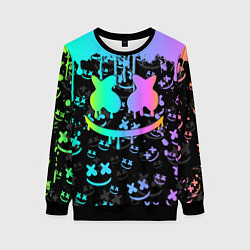 Свитшот женский MARSHMELLO, цвет: 3D-черный