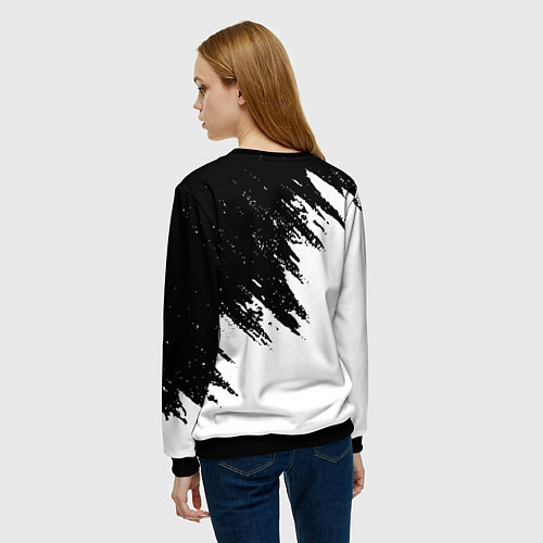 Женский свитшот Sabaton / 3D-Черный – фото 4