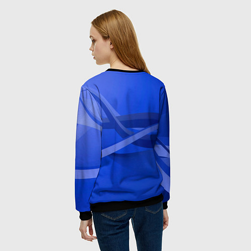 Женский свитшот SUBARU / 3D-Черный – фото 4