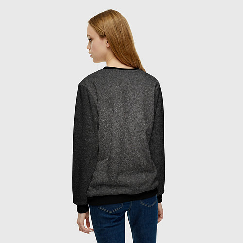 Женский свитшот ВДВ / 3D-Черный – фото 4