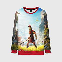 Свитшот женский AssassinS Creed Origins odyssey, цвет: 3D-красный