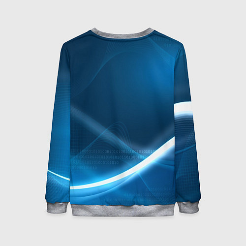 Женский свитшот TOYOTA / 3D-Меланж – фото 2