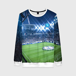 Свитшот женский FC NAPOLI, цвет: 3D-белый
