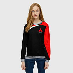 Свитшот женский EVO Racer uniform, цвет: 3D-меланж — фото 2