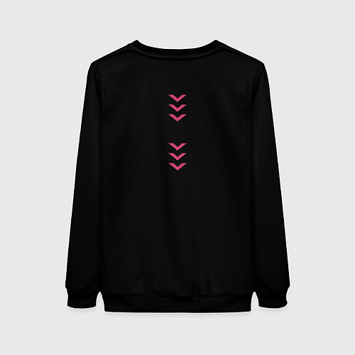 Женский свитшот Cs:go Neo-Noir cuberpunk Style киберпанк / 3D-Черный – фото 2