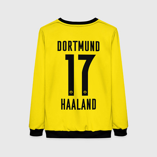 Женский свитшот HAALAND Borussia Dortmund / 3D-Черный – фото 2