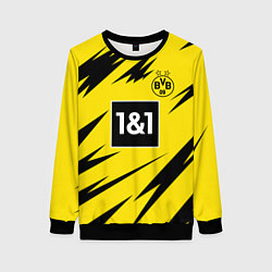 Свитшот женский Reus Borussia Dortmund 20-21, цвет: 3D-черный