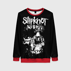 Свитшот женский Slipknot, цвет: 3D-красный