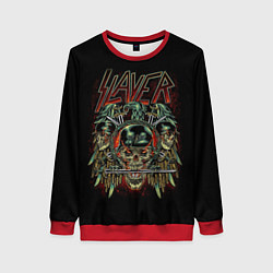 Свитшот женский Slayer, цвет: 3D-красный