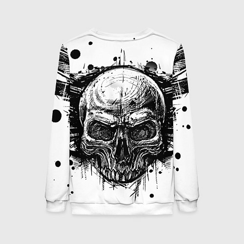 Женский свитшот Metallica / 3D-Белый – фото 2