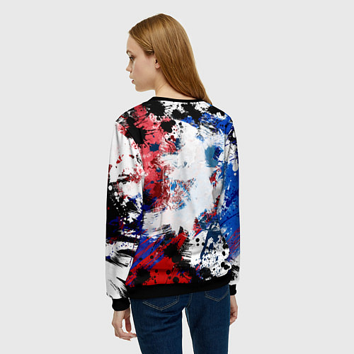 Женский свитшот PSG FC / 3D-Черный – фото 4