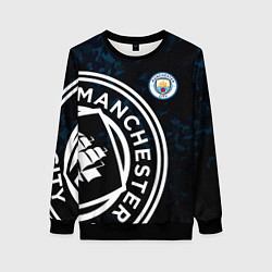 Свитшот женский Manchester City, цвет: 3D-черный