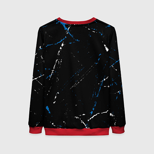 Женский свитшот BMW БМВ / 3D-Красный – фото 2