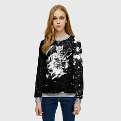 Свитшот женский JoJo Bizarre Adventure, цвет: 3D-меланж — фото 2