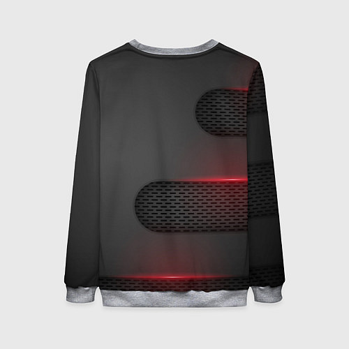 Женский свитшот CHEVROLET / 3D-Меланж – фото 2