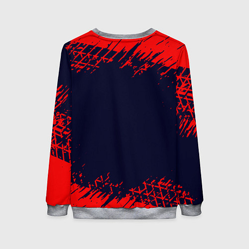 Женский свитшот TOYOTA ТОЙОТА / 3D-Меланж – фото 2