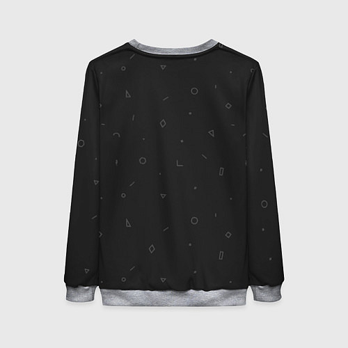 Женский свитшот Осуждаю / 3D-Меланж – фото 2