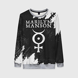 Женский свитшот MARILYN MANSON М МЭНСОН
