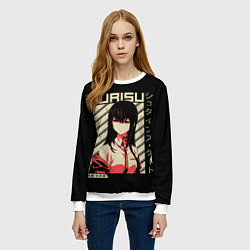 Свитшот женский Врата Штейна, цвет: 3D-белый — фото 2